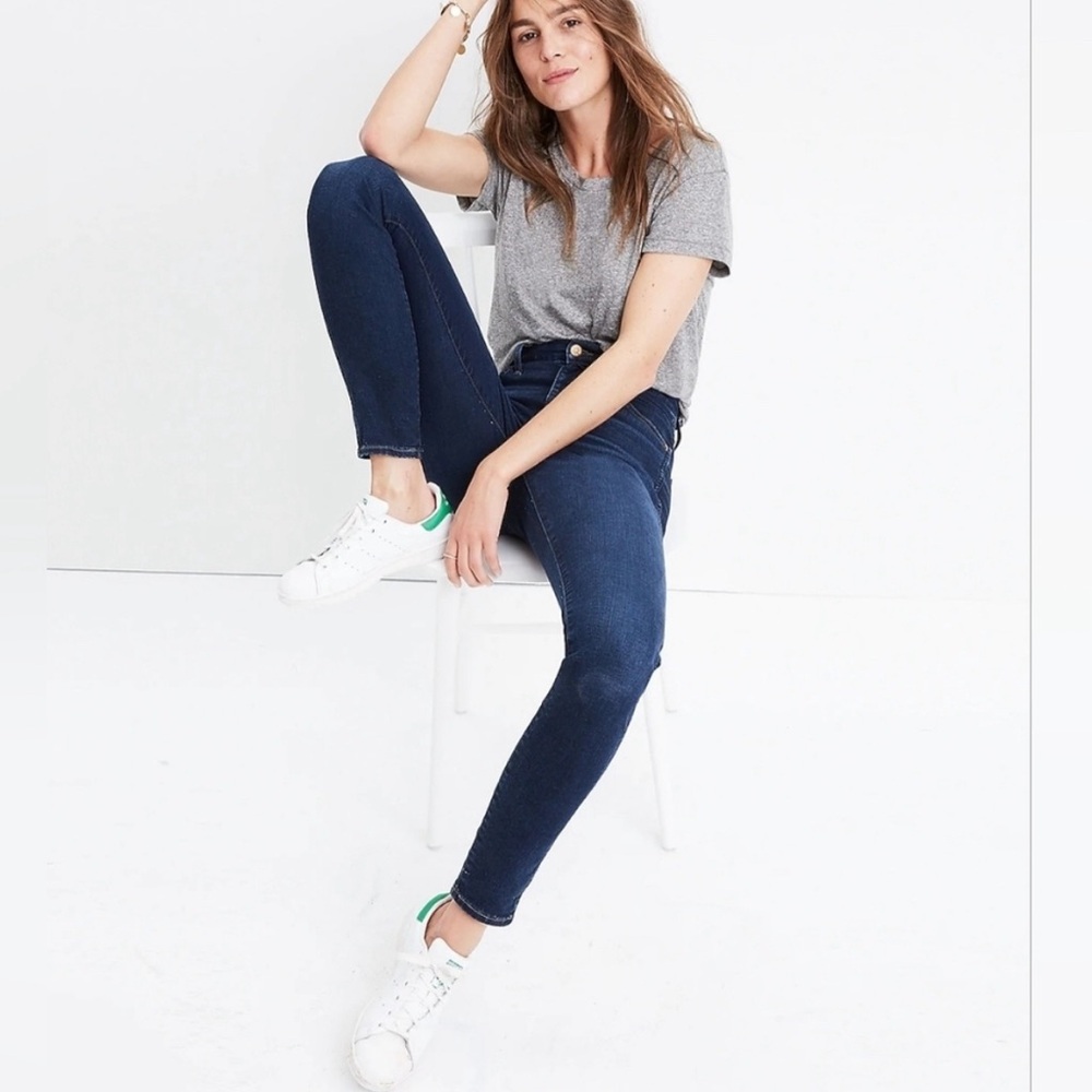Madewell 9’ Dark Wash Skinny Jeans, size 29 Tall